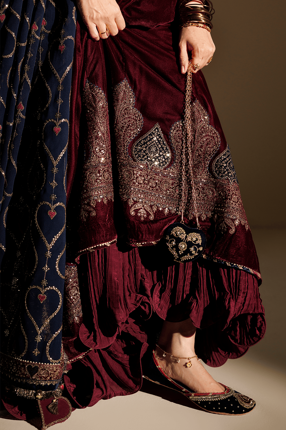 Jazmin Chandni/Royal Pure Velvet Wedding/CVF26-D04