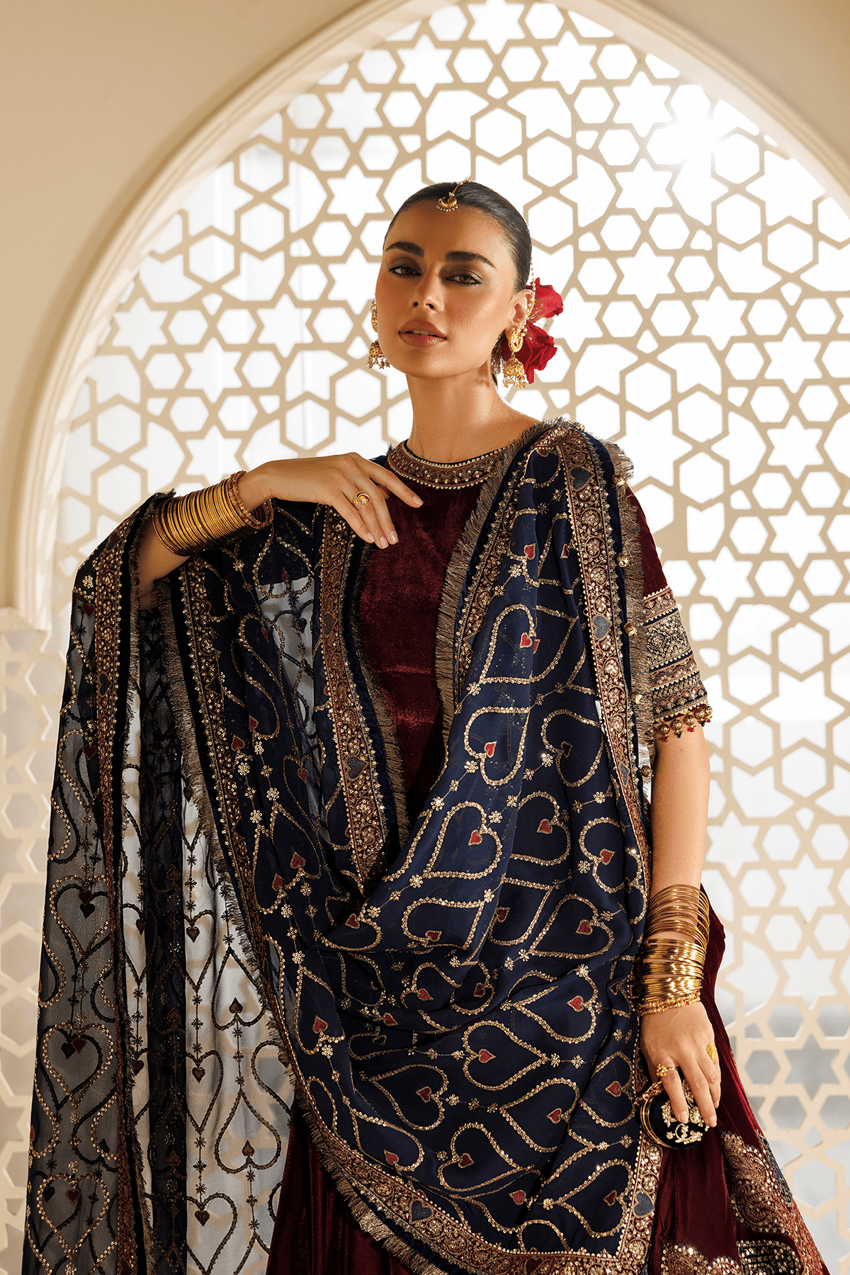 Jazmin Chandni/Royal Pure Velvet Wedding/CVF26-D04