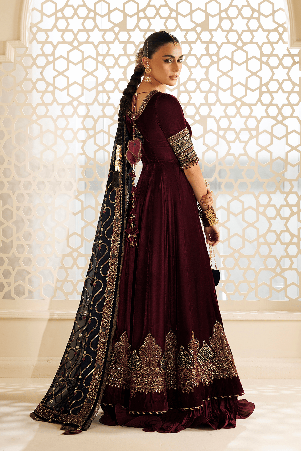 Jazmin Chandni/Royal Pure Velvet Wedding/CVF26-D04