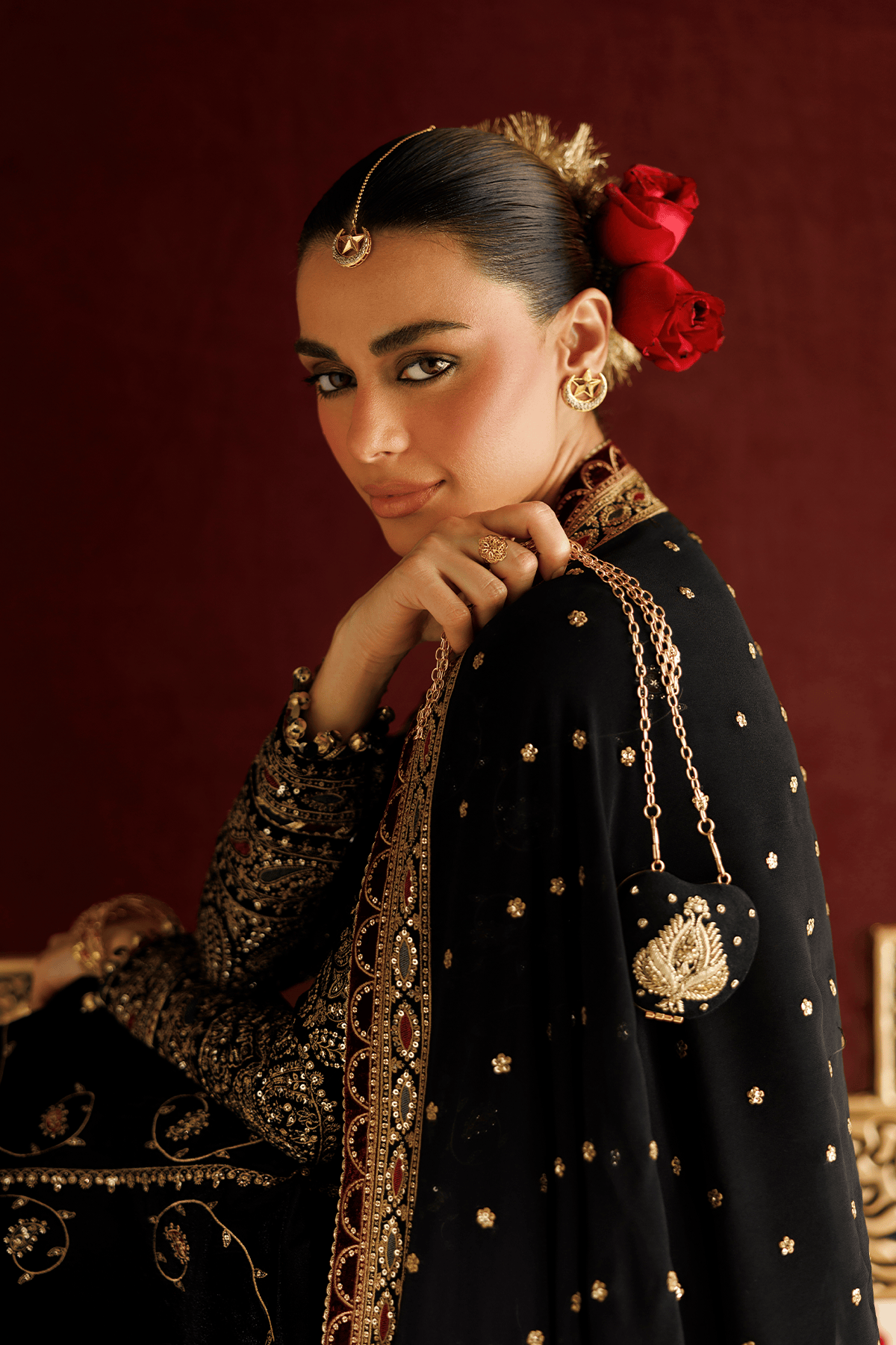 Jazmin Chandni/Royal Pure Velvet Wedding/CVF26-D05