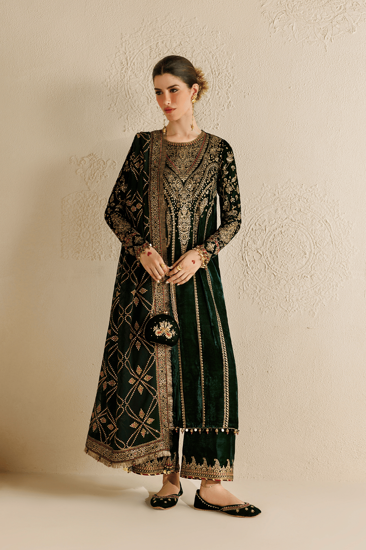 Jazmin Chandni/Royal Pure Velvet Wedding/CVF26-D07