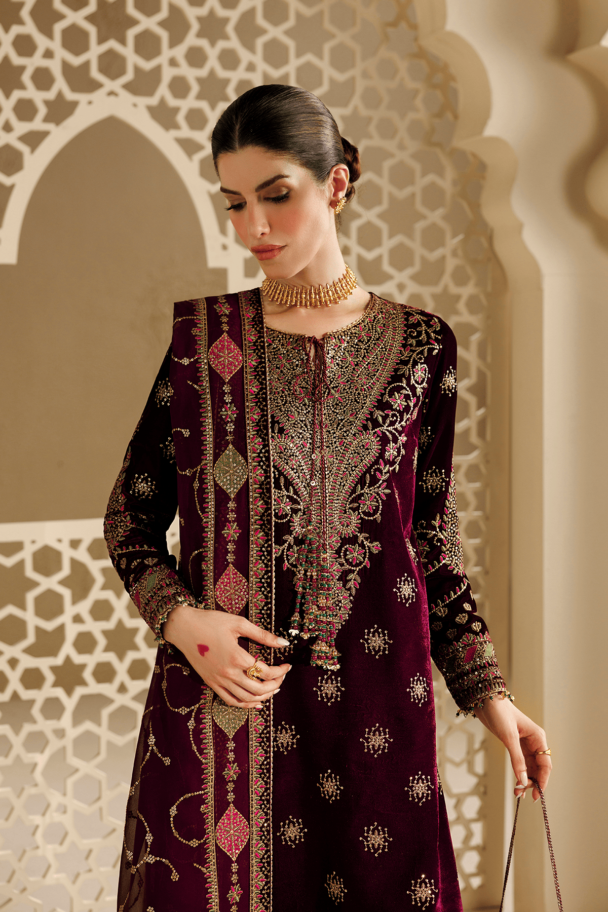 Jazmin Chandni/Royal Pure Velvet Wedding/CVF26-D08