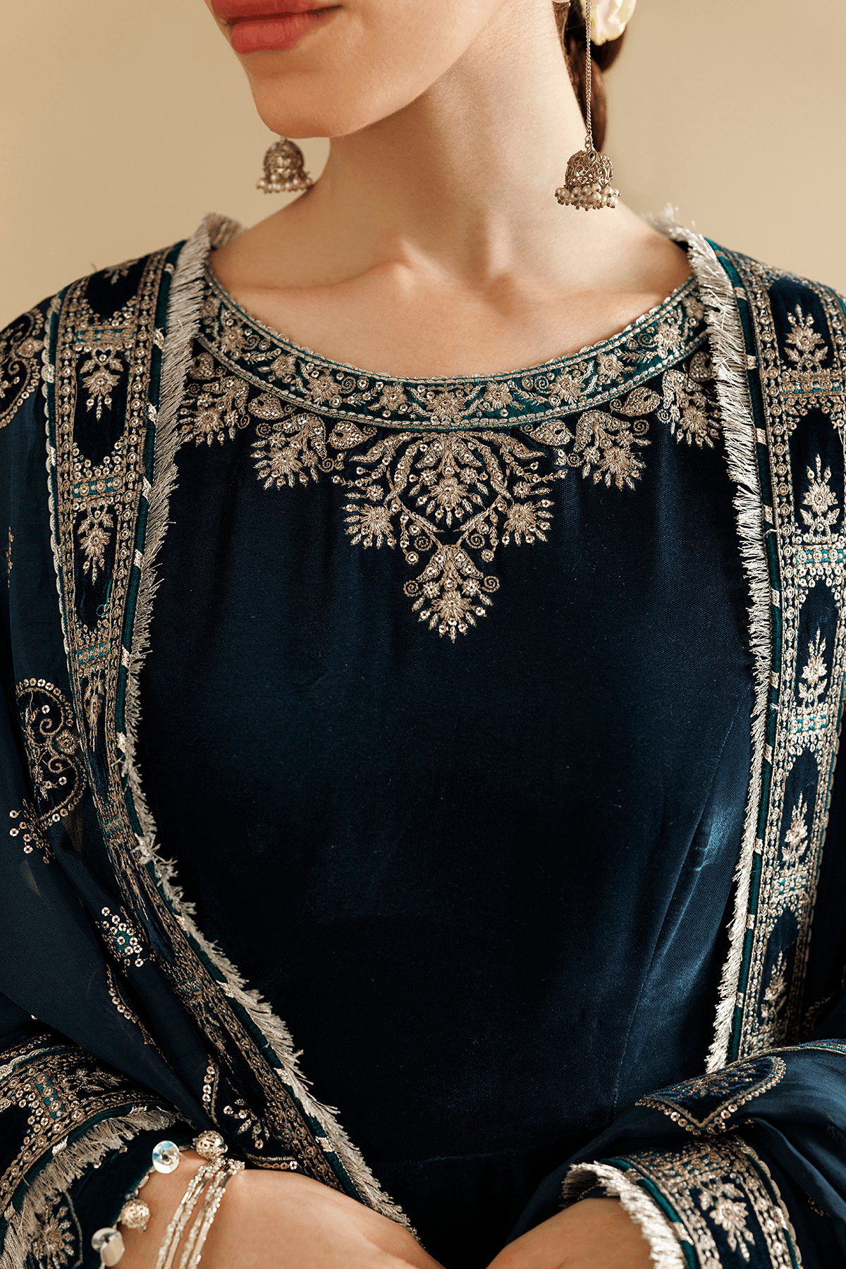 Jazmin Chandni/Royal Pure Velvet Wedding/CVF26-D09