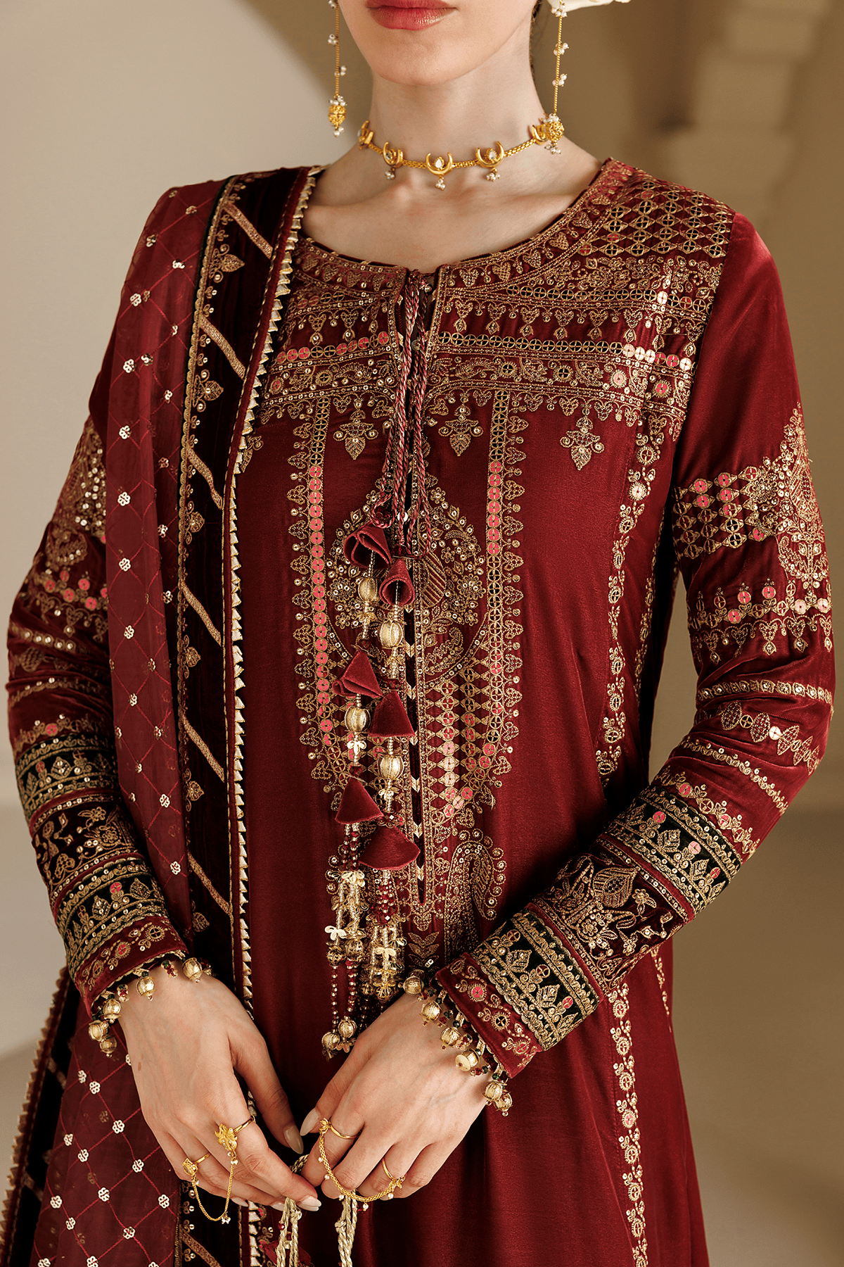 Jazmin Chandni /Royal Pure Velvet Wedding/CVF26-D10