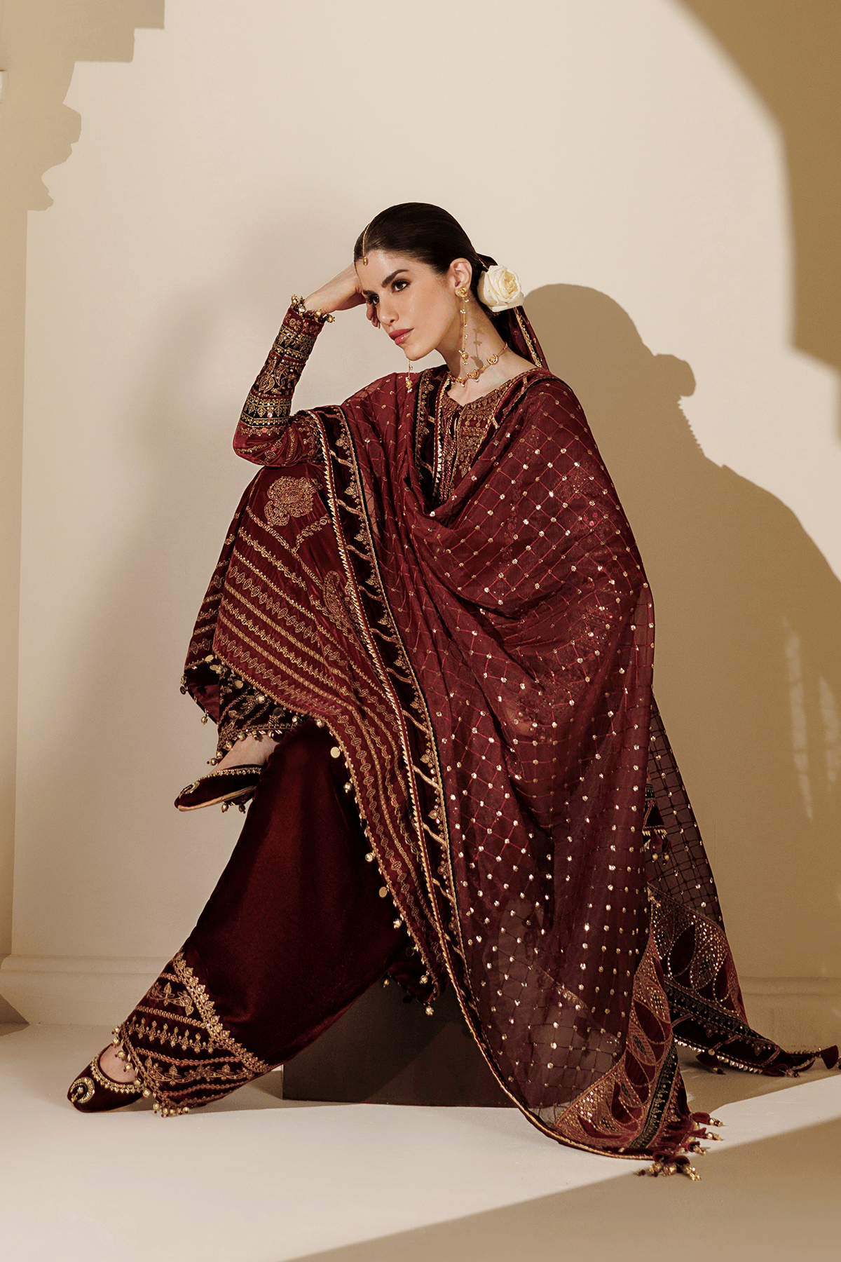 Jazmin Chandni /Royal Pure Velvet Wedding/CVF26-D10