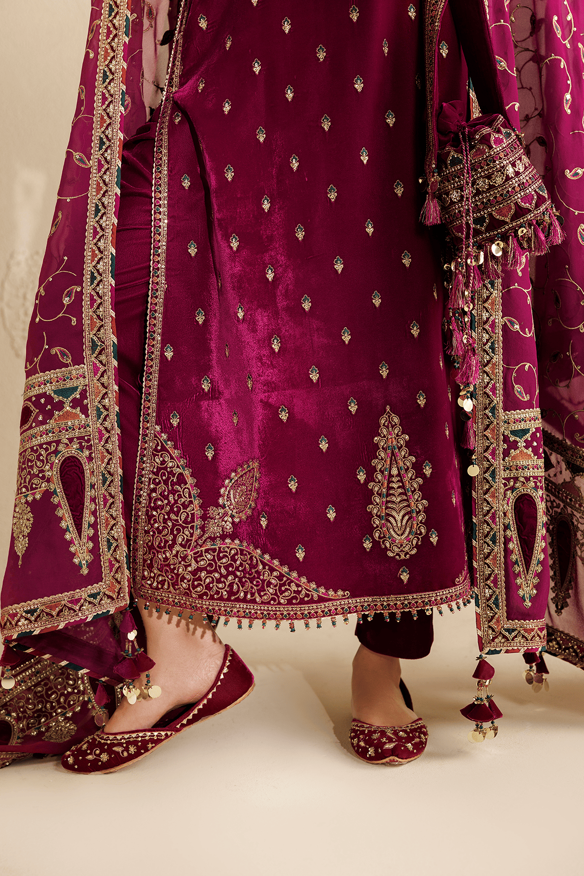 Jazmin Chandni/Royal Pure Velvet Wedding/CVF26-D12