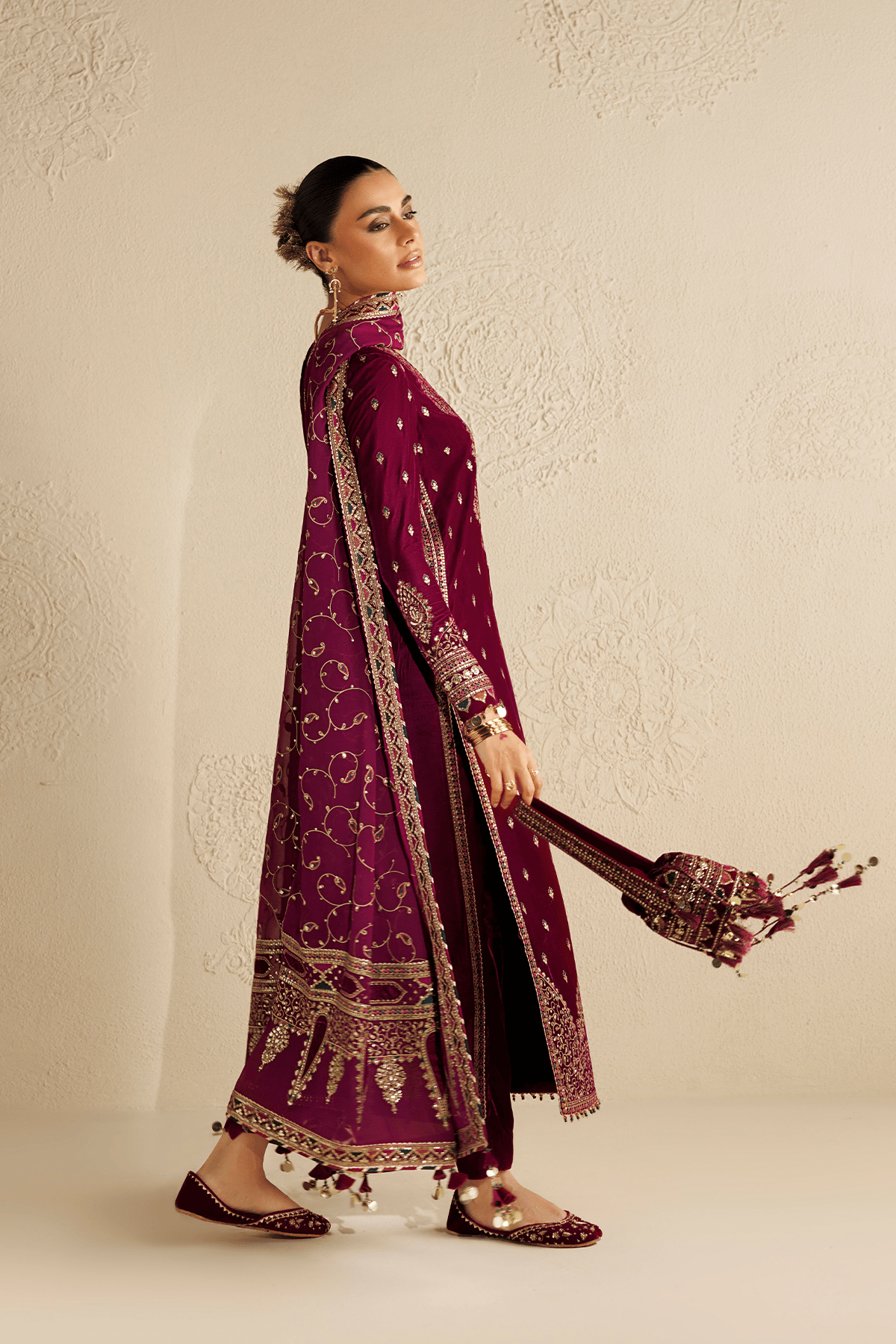 Jazmin Chandni/Royal Pure Velvet Wedding/CVF26-D12