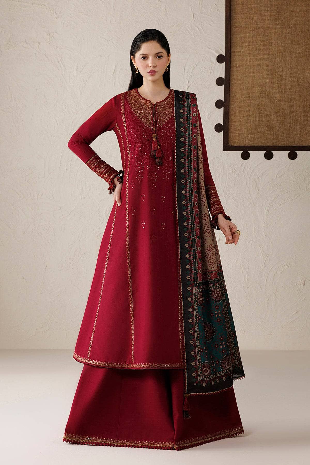 Jazmin Winter Luxury 26/Exclusive/EMBROIDERED PREMIUM KHADDAR UW-0252