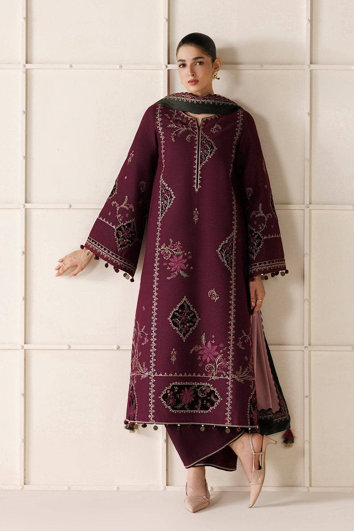 Jazmin Winter Luxury 26/Exclusive/MBROIDERED PREMIUM KHADDAR UW-0288