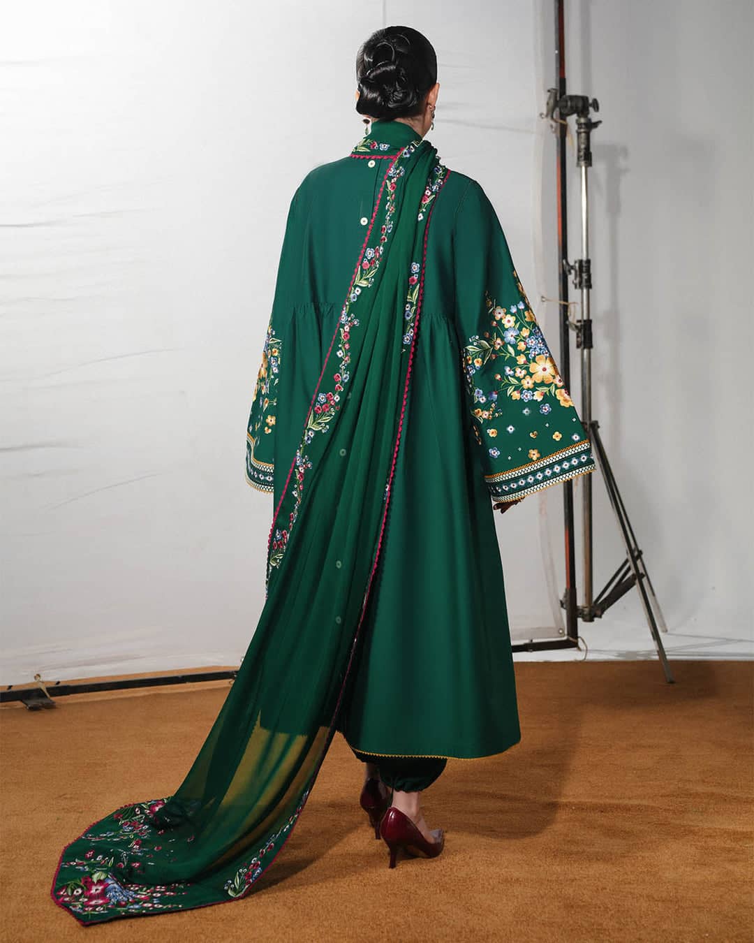 Restocked/Jugnu Lahore Lawn/Bahri/Bezan/Green