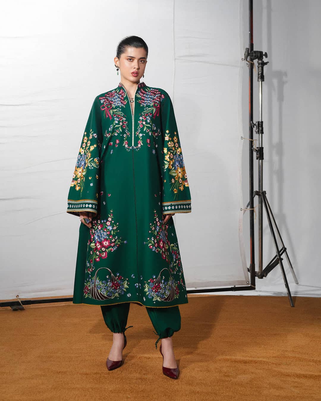 Restocked/Jugnu Lahore Lawn/Bahri/Bezan/Green