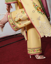 Jugnu Lahore Lawn/Butter Yellow
