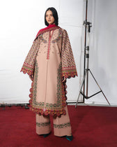 Jugnu Lahore Lawn/Nazeh/Dusty Rose