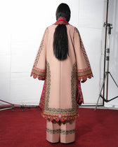 Jugnu Lahore Lawn/Nazeh/Dusty Rose