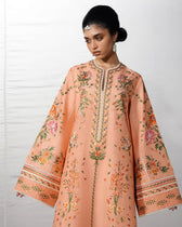 Jugnu Lahore Lawn/Zerah/Peach