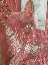 Hot🔥Seller/Open Pic/Jugnu Lahore Lawn/Dinaz/Pink