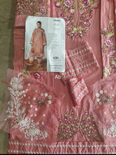 Hot🔥Seller/Open Pic/Jugnu Lahore Lawn/Dinaz/Pink