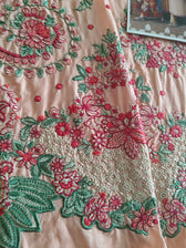 Hot🔥Seller/Open Pic/Jugnu Lahore Lawn/Zerah/Peach