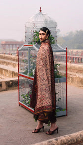 Jugnu Lahore winter Collection Jugnu Lahore/Khaddar/Sena/Deep Brown