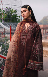 Jugnu Lahore winter Collection Jugnu Lahore/Khaddar/Sena/Deep Brown