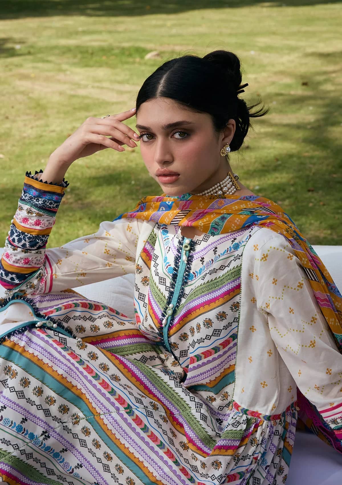 Kahf Aangan Luxury Casuals/2A-Yasmeen