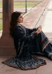 Kahf Aangan Luxury Casuals/5A-Gul-E-Siyah