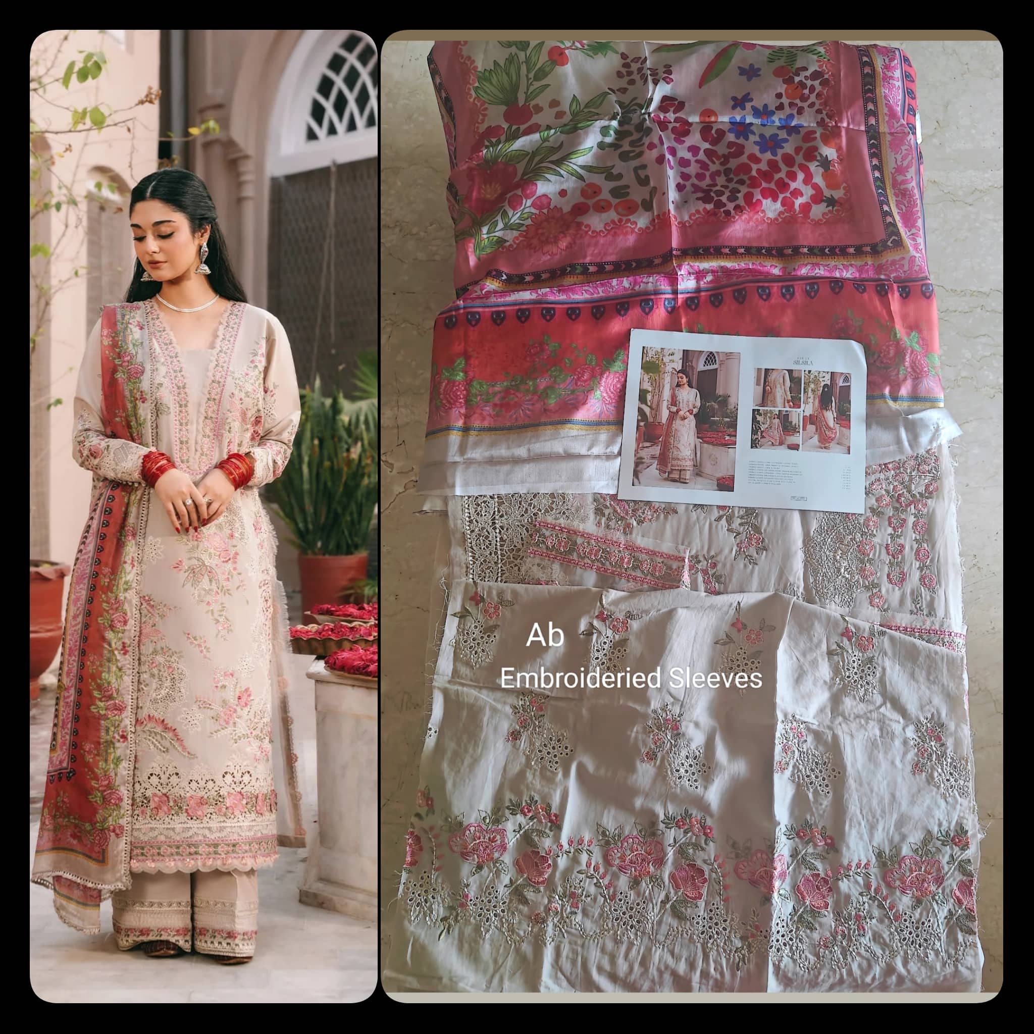 Open Pic/Kahf Premium Lawn 26/KLB-6A SILSILA