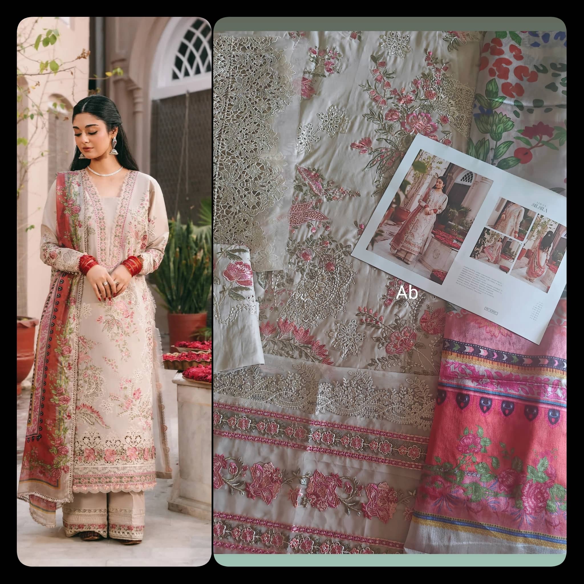 Open Pic/Kahf Premium Lawn 26/KLB-6A SILSILA