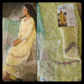Sale‼️Open Pic/Manara Luxury Lawn 26/Golden Haze/Lime Yellow