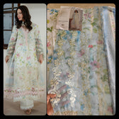 Sale‼️Open Pic/Manara Luxury Lawn 26/White Gaura/Off White