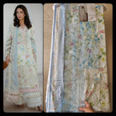 Sale‼️Open Pic/Manara Luxury Lawn 26/White Gaura/Off White