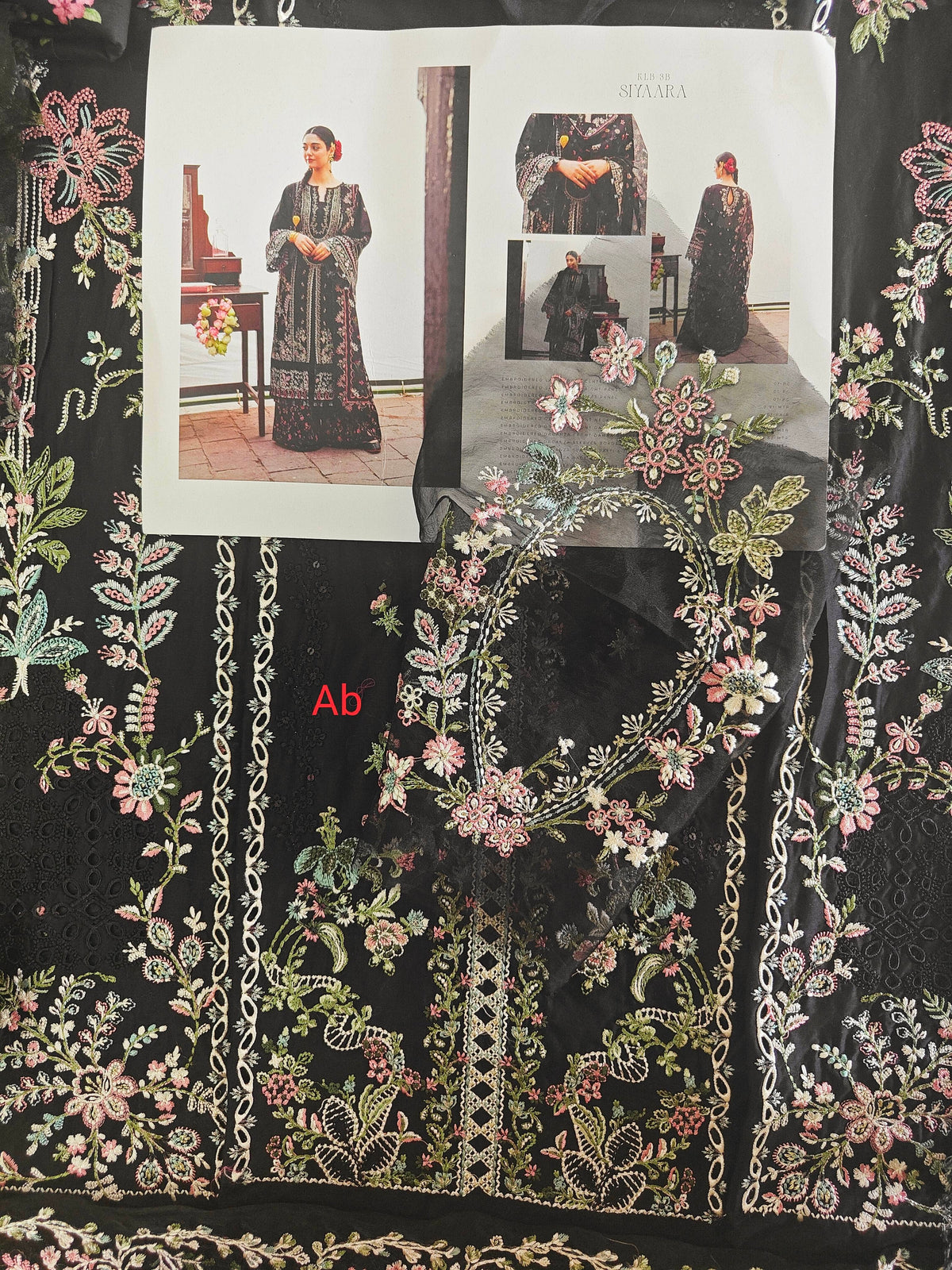 Sale‼️Open Pic/Kahf Premium Lawn 26/KLB-3B SIYAARA