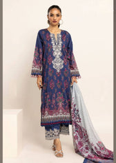 Khaadi Luxury Lawn Collection Khaadi Lawn 24/BCS230908/Shirt Dupatta Bottom Set