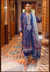 Khaadi Luxury Lawn Collection Khaadi Lawn 24/BCS230908/Shirt Dupatta Bottom Set