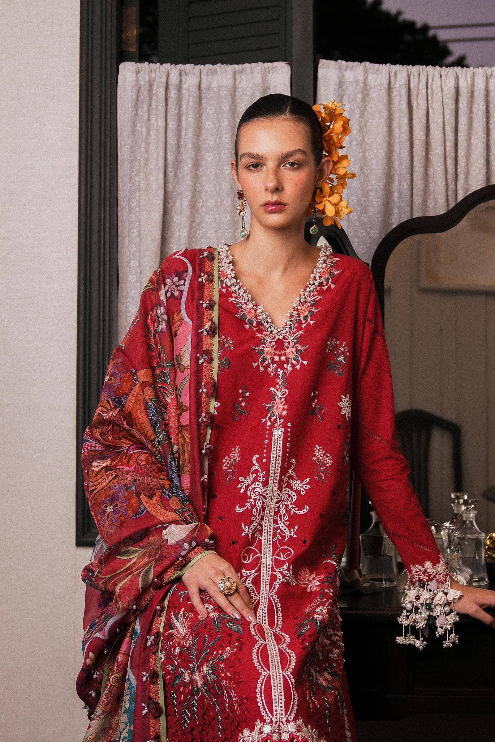 Sana Safinaz Luxury Lawn 25/Vol 1/9A