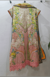 Ready To Wear/Stitched Maria B M Prints 26/Size L/8A/Lemon Yellow