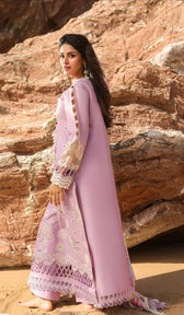 Sale‼️Manara Luxury Lawn 26/LAVENDER DREAMS/