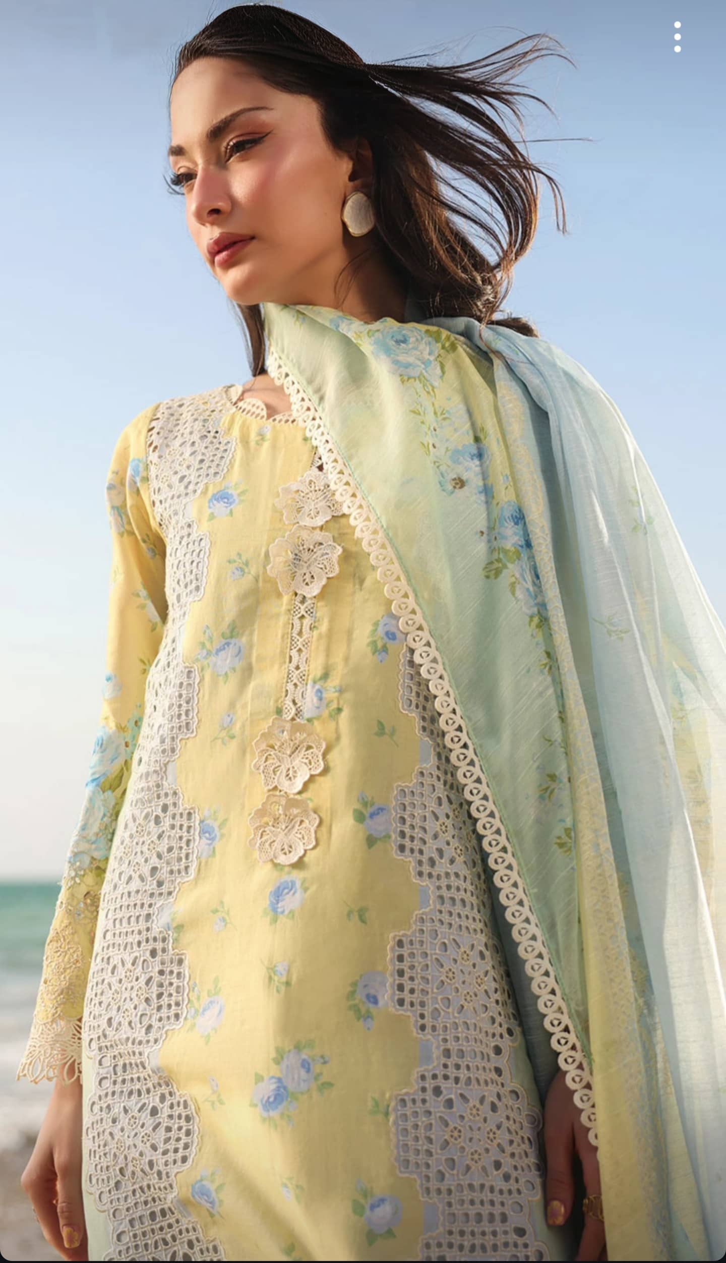 Sale‼️Manara Luxury Lawn 26/Sundrop/Lemon