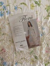 Open Pic/Sale‼️Manara Luxury Lawn 26/White Gaura/Off White 26/