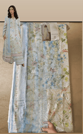 Open Pic/Sale‼️Manara Luxury Lawn 26/White Gaura/Off White 26/