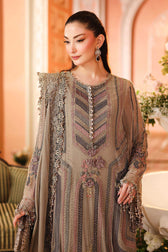 Hot🔥Seller/Maria B Chiffon/ Royal Tea Affair/01/Antique Grey/Mouse Grey