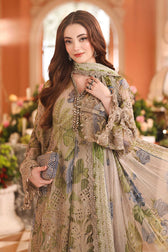 Hot🔥Seller/Maria B Chiffon/ Royal Tea Affair/03/Warm Beige/Coffee
