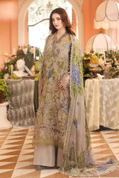 Hot🔥Seller/Maria B Chiffon/ Royal Tea Affair/03/Warm Beige/Coffee