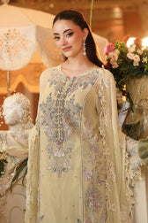 Hot🔥Seller/Maria B Chiffon/ Royal Tea Affair/06/Pastel Sunshine/Lime Yellow