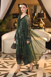 Hot🔥Seller/Maria B Chiffon/ Royal Tea Affair/07/Pine Green