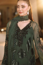 Hot🔥Seller/Maria B Chiffon/ Royal Tea Affair/07/Pine Green