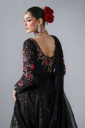 Hot🔥Seller/Maria B Mbroidered/BD-3101-Obsidian Garden/Black