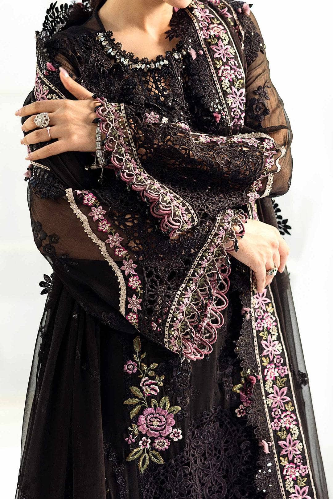 Maria B Chiffon 25/MPC-25-104/Black