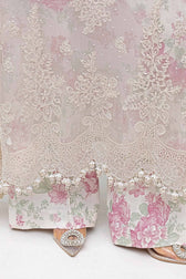 Restocked/Maria B Chiffon 25/MPC-25-101/Off White