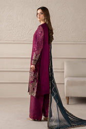 Restocked/Maria B Chiffon 25/MPC-25-102/Plum